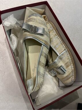 NWT Salvatore Ferragamo Espadrilles